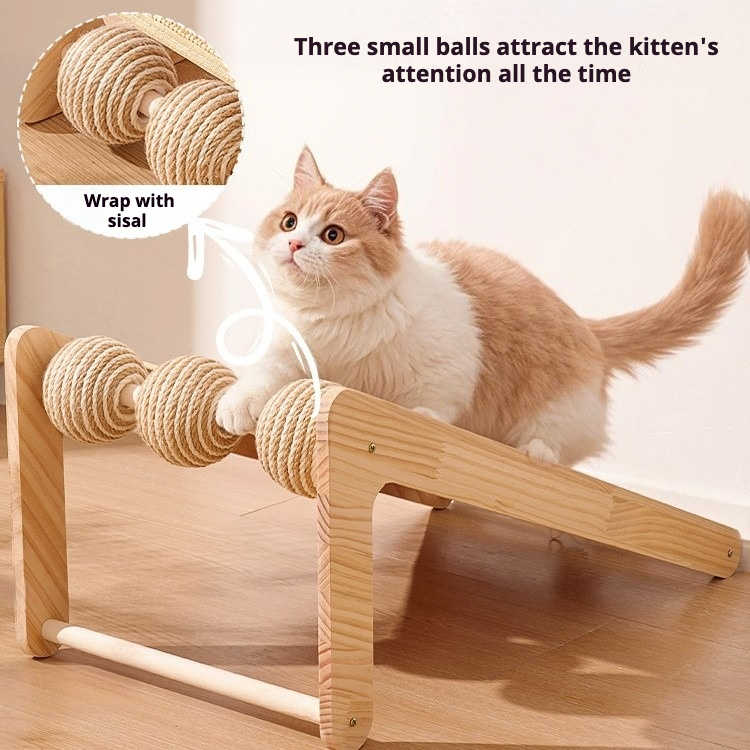 L Şekilli Kedi Tırmalama Tahtası
