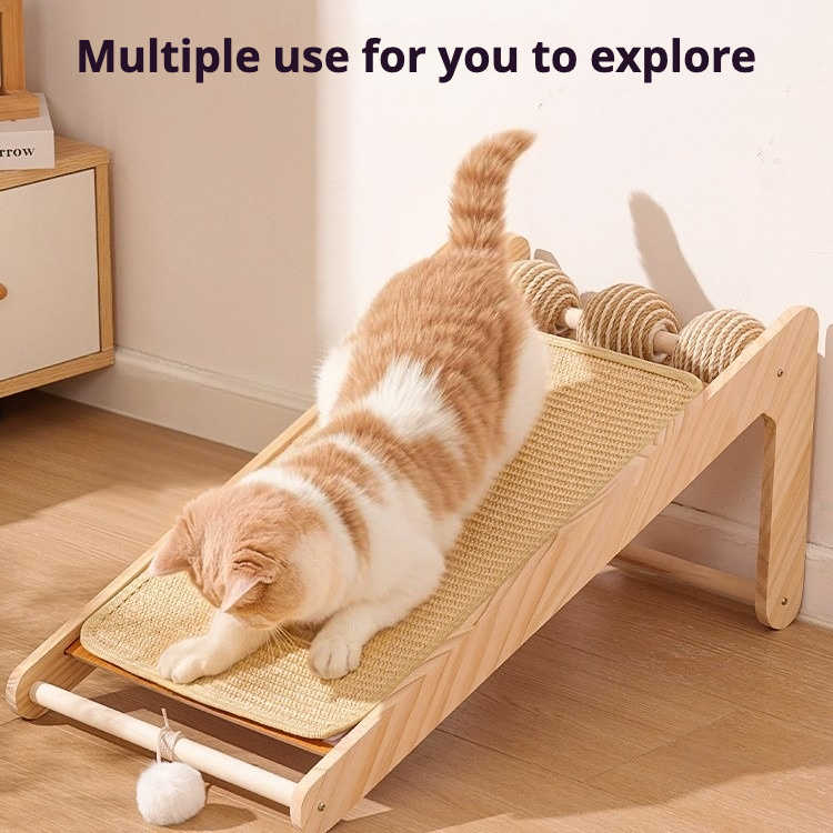 L Şekilli Kedi Tırmalama Tahtası